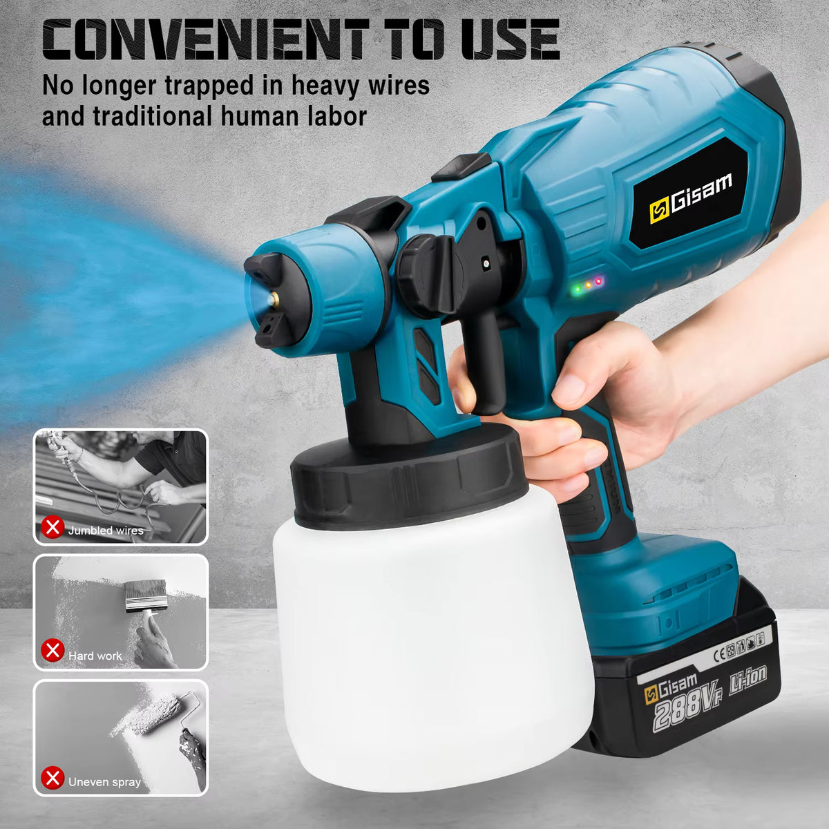 Portable Paint Sprayer © Ⓢ